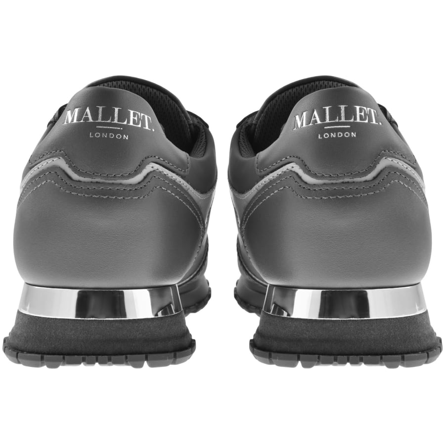 Mallet Lowman Trainers Grey Mainline Menswear Denmark